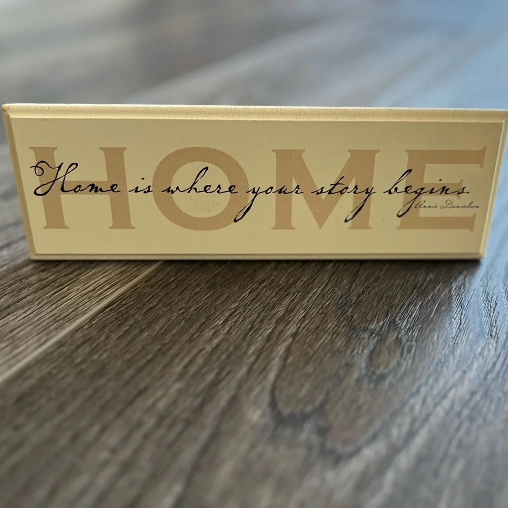 Home Sign - Picture 1 of 2